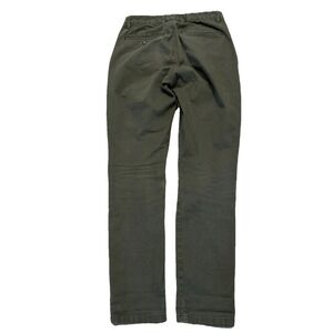 Old Navy Slim Fit Olive Green Chino Pants - 29x34 Built-In Flex